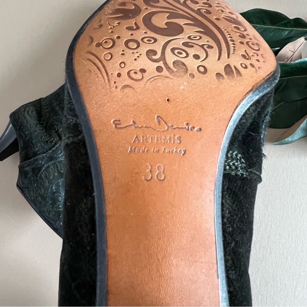 Artemis Design Co. Embroidered Heeled Boots - Picture 10 of 15